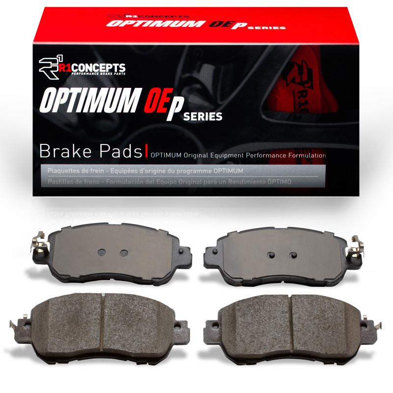 Nissan Versa Brake Pads - Front - R1 Concepts - Optimum OE - `17-`25
